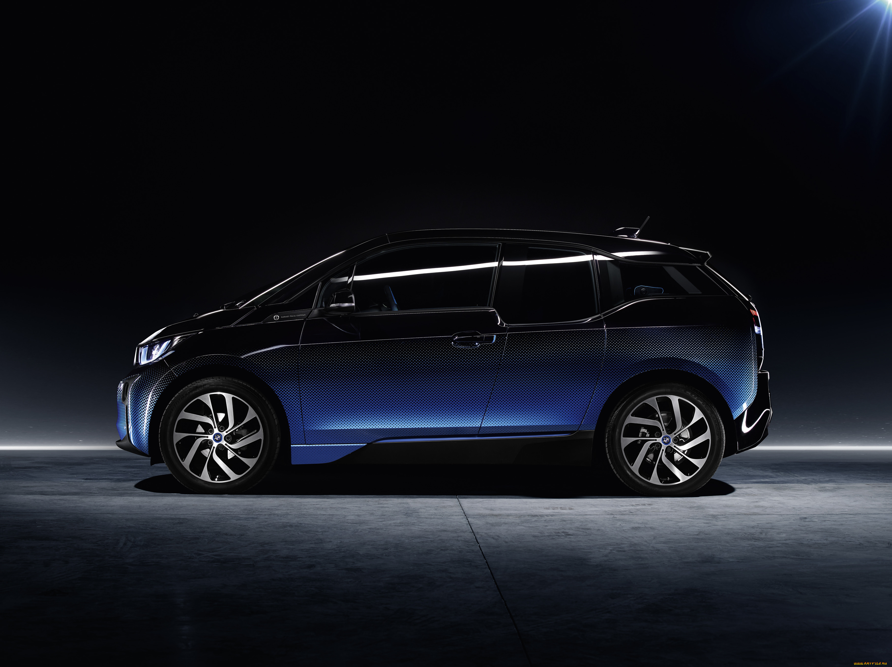 , bmw, i3, customs, italia, 2016, crossfade, garage